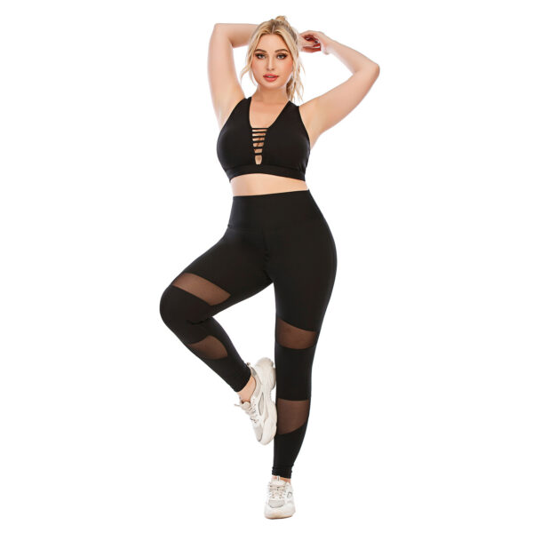 Workout Clothes Suit Plus Size Yoga Clothes Tight - Image 5