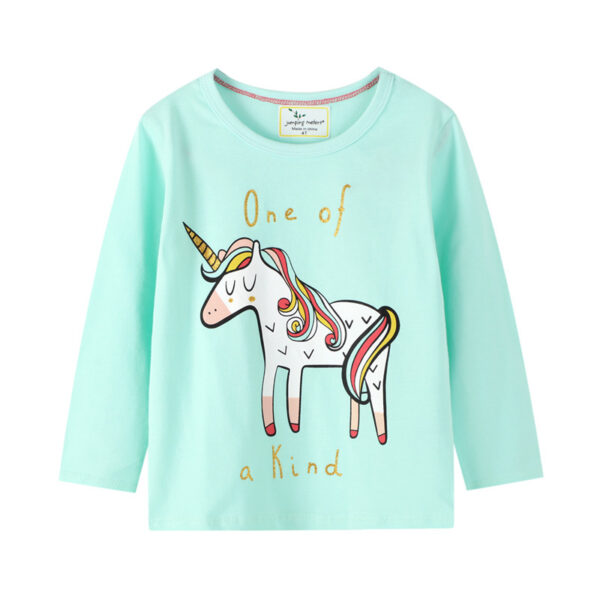 Girls' t-Shirt New Girls Long-Sleeved T-Shirt - Image 3