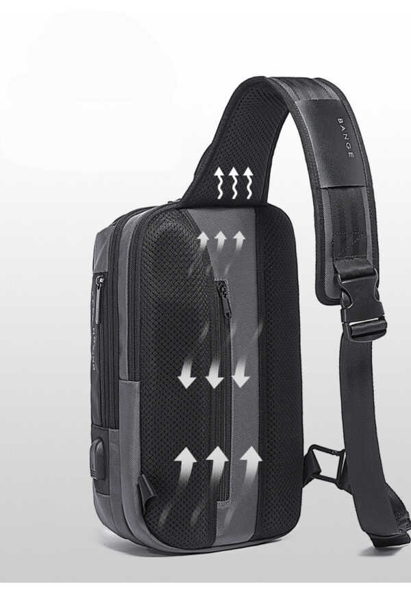 Cool Technology USB Charging Outdoor Chest Bag - Image 6