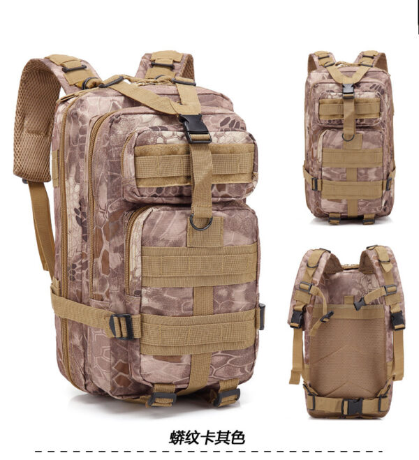 Camouflage Backpack Outdoor Sports Upgraded 3P Bag Camouflage Backpack Tactical Backpack Outdoor Camping Travel - Image 5