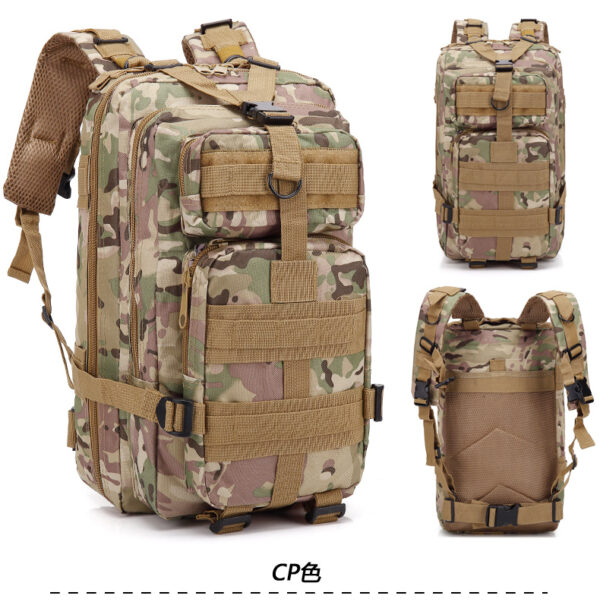 Camouflage Backpack Outdoor Sports Upgraded 3P Bag Camouflage Backpack Tactical Backpack Outdoor Camping Travel - Image 8