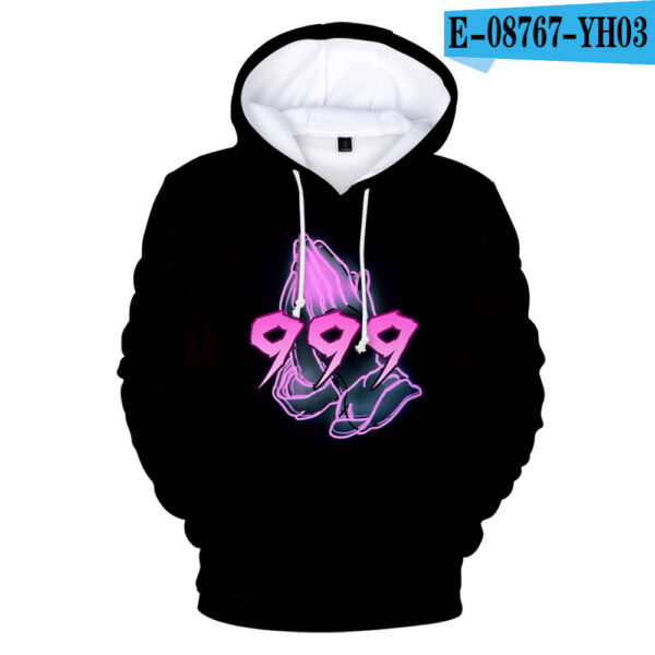 Hip-hop singer Juice Wrld 3D Hoodie - Image 5