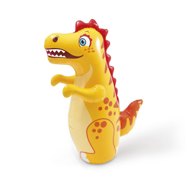 3D Inflatable Dinasour Toys for Children Boys Bop Bag Punching Bag Interactive Big Tumbler Toy Kid - Image 6