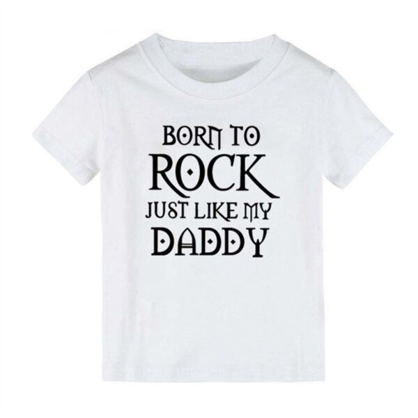 Boys And Girls Short Sleeve Printed T-shirt - Image 5