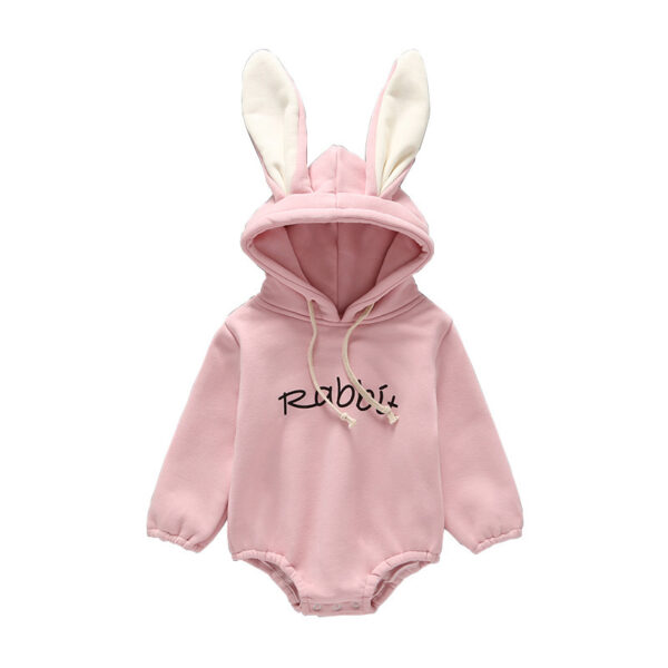 Winter Newborn Clothes Thickened Hooded Jumpsuit - Image 7