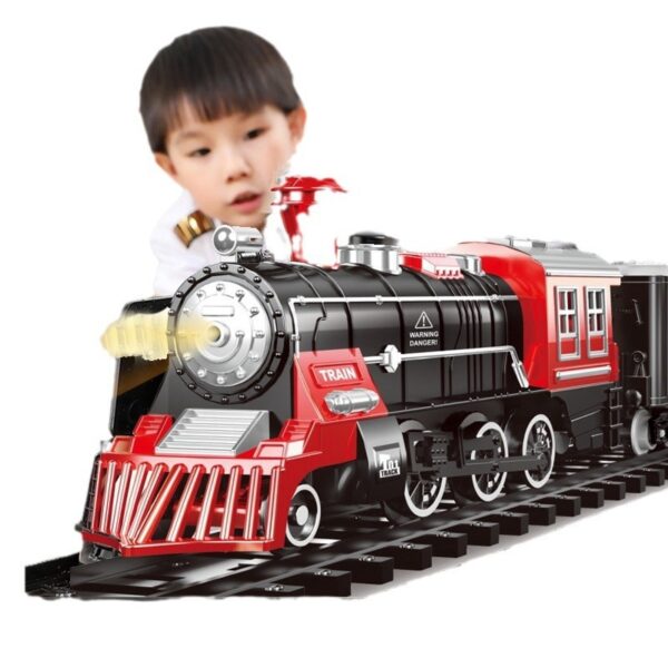 Children Boy Electric Steam Motor Car Birthday New Year Gift - Image 6