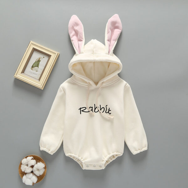 Winter Newborn Clothes Thickened Hooded Jumpsuit - Image 10