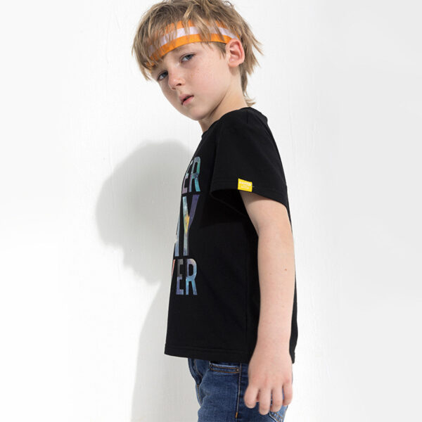 Children's letter print T-shirt - Image 4