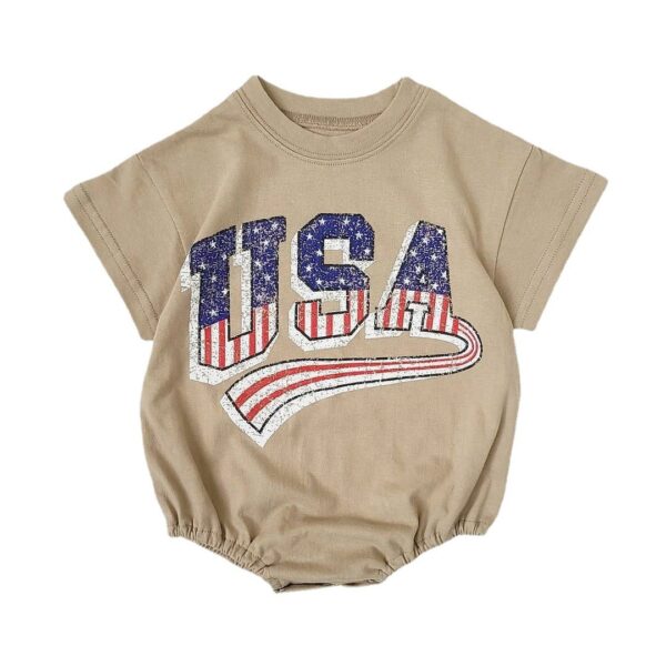 Newborn Summer Jumpsuit Printed Summer - Image 10