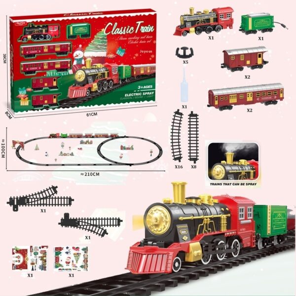 Children Boy Electric Steam Motor Car Birthday New Year Gift - Image 3