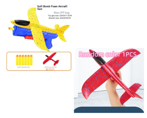 Ejection Foam Airplane Children's Toy Foam Gun - Image 7