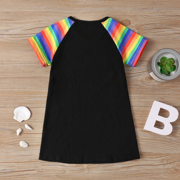 Color letter animal princess dress - Image 10