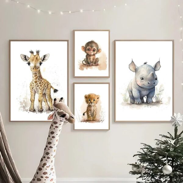 Cute Bedroom Wall Art Hanging Painting - Image 2