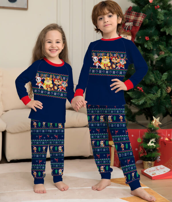 Matching Family Christmas Deer Pajamas Xmas Pjs Women Men Plaid Clothes Holiday Sleepwear - Image 5