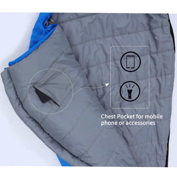 Kamperbox Camping Sleeping Bag Outdoor Camping 3 Season Sleeping Bag Camping - Image 7