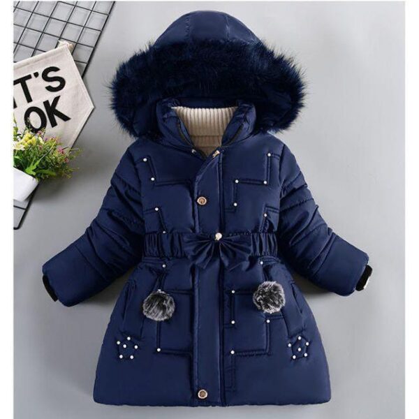 Girls Padded Cotton Clothes Thickened - Image 6