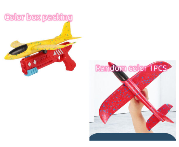 Ejection Foam Airplane Children's Toy Foam Gun - Image 9