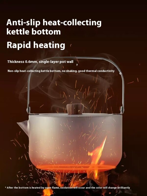 Lightweight Portable 12L Outdoor Camping Outdoor Boiling Teapot - Image 3