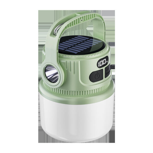 Solar Multi-gear Adjustable Outdoor Portable Charging Camping Lantern - Image 6