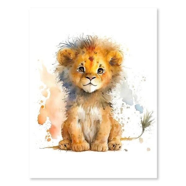 Cute Bedroom Wall Art Hanging Painting - Image 3