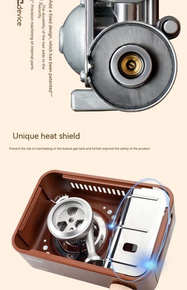 Portable Gas Stove Outdoor Mini Windproof Hot Pot Portable Camping - Image 4