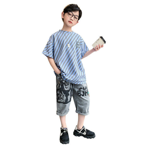 Children's Handsome Children's Summer Clothes - Image 5