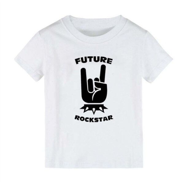 Boys And Girls Short Sleeve Printed T-shirt - Image 7