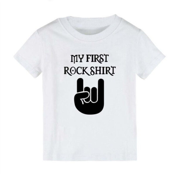 Boys And Girls Short Sleeve Printed T-shirt - Image 8