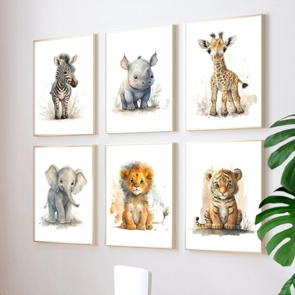 Cute Bedroom Wall Art Hanging Painting - Image 7