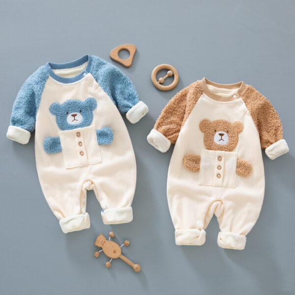 Cozy Fleece Romper for Newborns