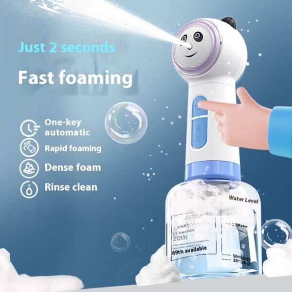 Pet Foaming Machine Cute Panda Bubble Machine - Image 5