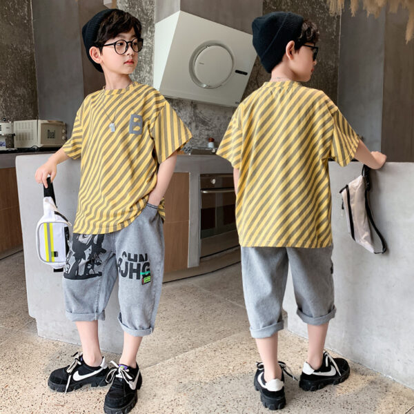 Children's Handsome Children's Summer Clothes - Image 6