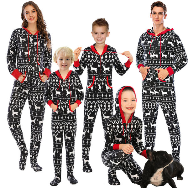 Home Clothes Pajamas New Holiday Parent-child Clothes - Image 2