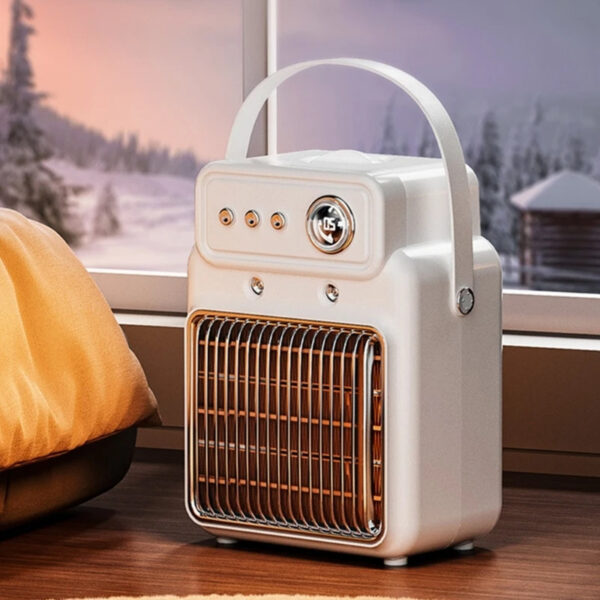 1200W 2 In 1 Efficient Room Heater Humidifying Table Heater Overheating Protections Heater Indoor Heater Suitable For Offices - Image 8