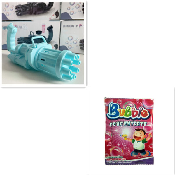 Kids Toy Bath Toys Bubble Gum Machine Toys For Kids Plastic Machine Gun Toy - Image 10