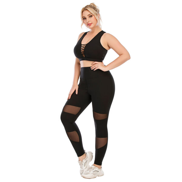 Workout Clothes Suit Plus Size Yoga Clothes Tight - Image 7