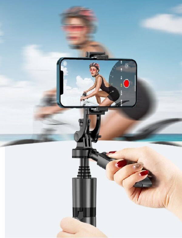 AI-Powered 360° Auto Face Tracking Gimbal – Smart Stabilizer Tripod for Smartphone Video, Vlogs, and Live Streaming - Image 10