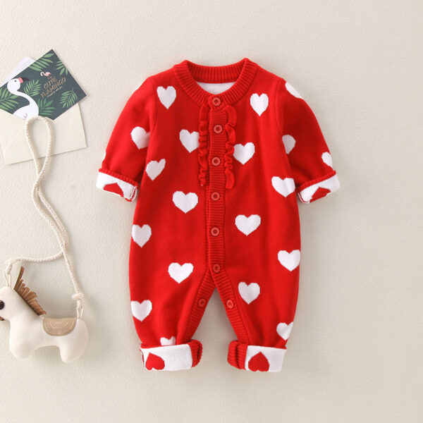 Creepy Long Sleeve Romper for Newborns