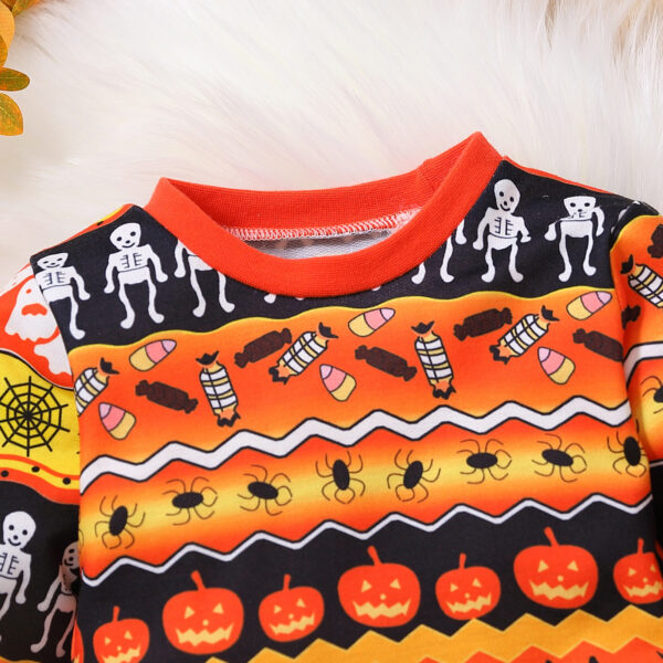 Creative Cute Printed Kids Halloween Set - Image 3