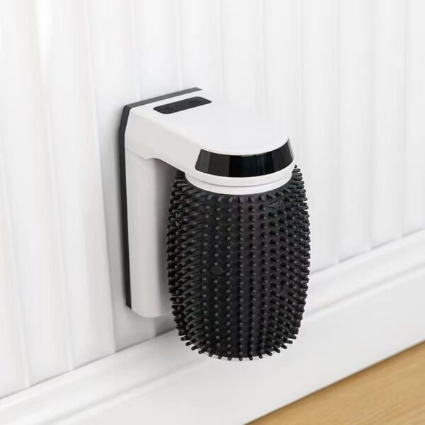 Automatic Cat Self Groomer Wall Corner Brushes Soft Cat Corner Scratcher Self Grooming - Image 4