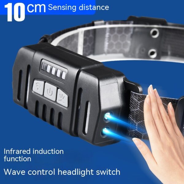 Outdoor Mountaineering Camping Induction Headlight - Image 10