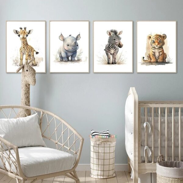 Cute Bedroom Wall Art Hanging Painting - Image 10