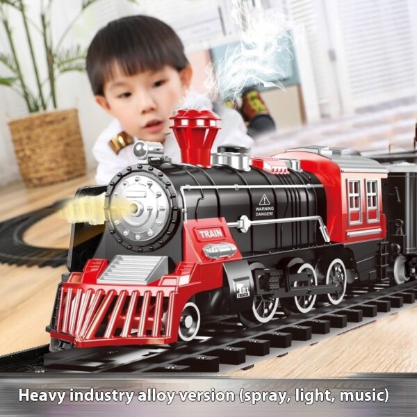 Children Boy Electric Steam Motor Car Birthday New Year Gift