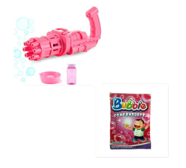 Kids Toy Bath Toys Bubble Gum Machine Toys For Kids Plastic Machine Gun Toy - Image 5