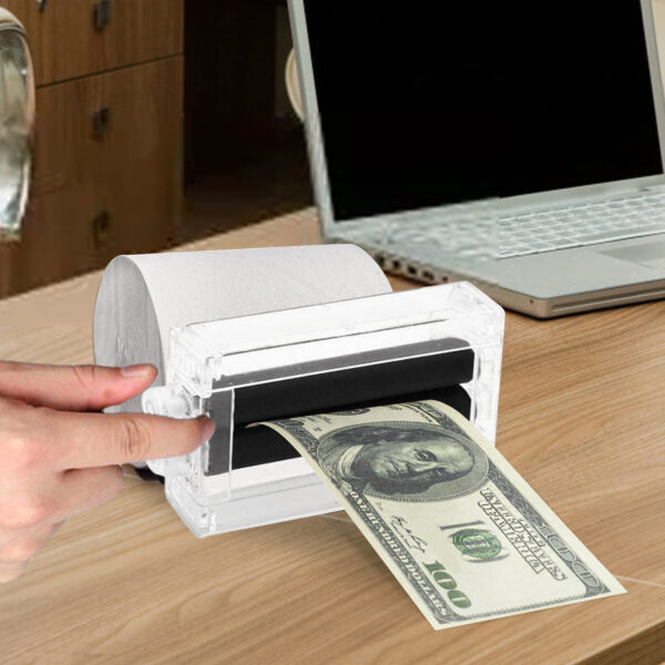 Creative Magic Banknote Money Printing Machine White Paper Into Banknote Magic Money Maker Toys For Kids Gift - Image 8