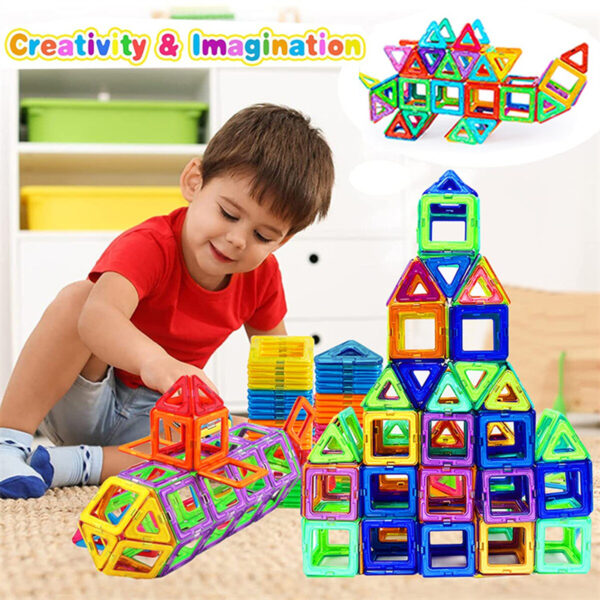 Magnetic Building Blocks DIY Magnets Toys For Kids Designer Construction Set Gifts For Children Toys - Image 5