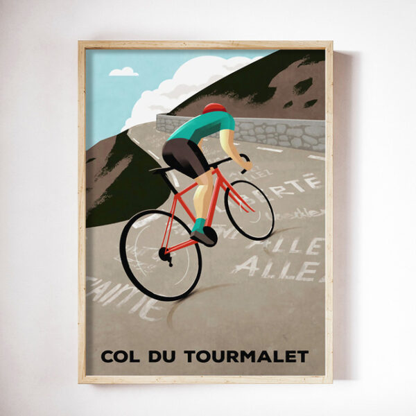 Retro Sports Bike Pictures Home Decor Paris Wall Art Printing Pictures Landscape Painting Monuments Bikers