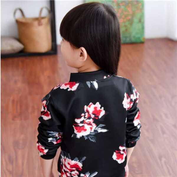 Spring And Autumn Girls' Clothing Coat Jacket Tup Cardigan Zip-up Shirt - Image 4