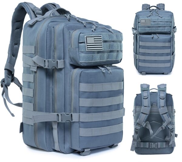 "Tactical Outdoor Mountaineering Backpack – Military-Style Travel Bag, Laptop Compatible, Army Fan Gear" - Image 3