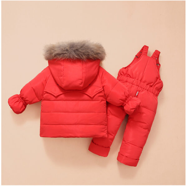 Children's Down Jackets – Baby Down Suits, Two-Piece Winter Set for Boys and Girls - Image 3